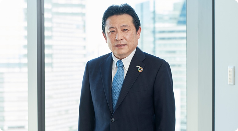 代表取締役社長 萩野稔之